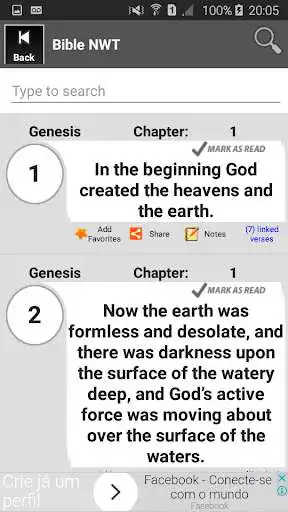 Play Holy Bible New World Translation - NWT as an online game Holy Bible New World Translation - NWT with UptoPlay