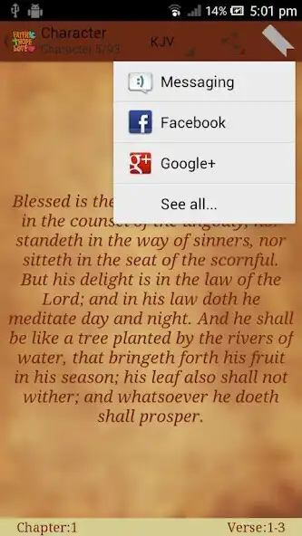 Play Holy Bible Verses Quotes as an online game Holy Bible Verses Quotes with UptoPlay