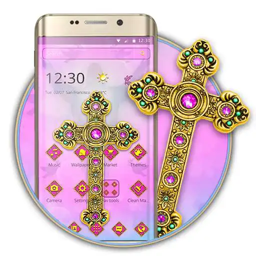 Run free android online Holy Cross Christ Theme APK
