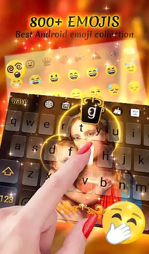 Play Holy Mary Animated Keyboard + Live Wallpaper
