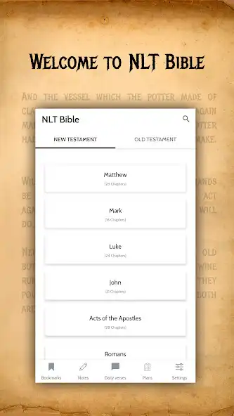 Play Holy NLT Bible: Read  Study  and enjoy Holy NLT Bible: Read  Study with UptoPlay