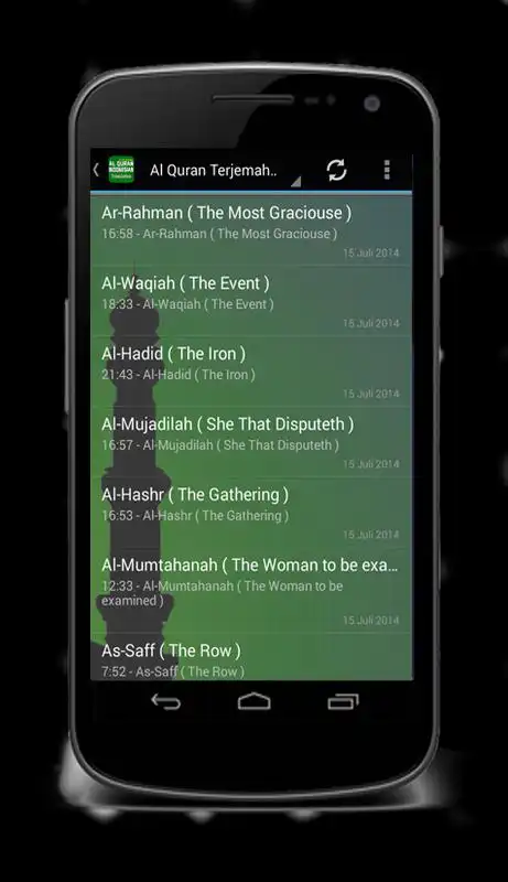 Play Holy Quran Italian Mp3