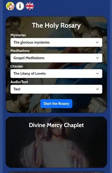 Play Holy Rosary Audio And Text  and enjoy Holy Rosary Audio And Text with UptoPlay