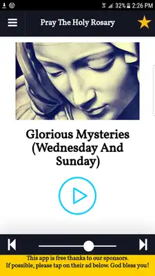 Play Holy Rosary (with Audio Offline)