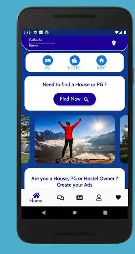 Play HomeAwayNest - Find and Share Hostel, PG, Rent Ads  and enjoy HomeAwayNest - Find and Share Hostel, PG, Rent Ads with UptoPlay