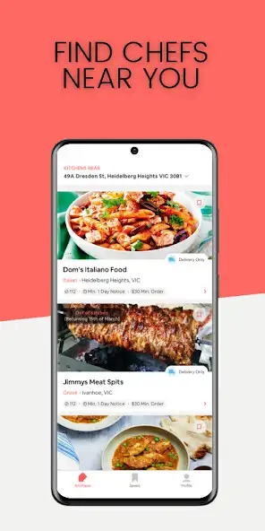Play HomeBite: Local Homemade food  as an online game HomeBite: Local Homemade food  with UptoPlay