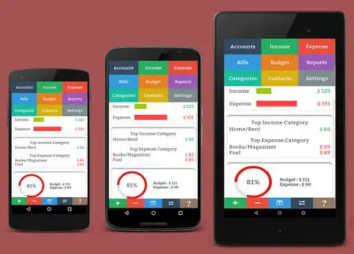 Play Home Budget Book : Expense Budget, Bills, Calendar  and enjoy Home Budget Book : Expense Budget, Bills, Calendar with UptoPlay