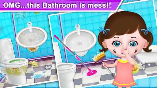 Play Home Cleanup - House Cleaning  and enjoy Home Cleanup - House Cleaning with UptoPlay