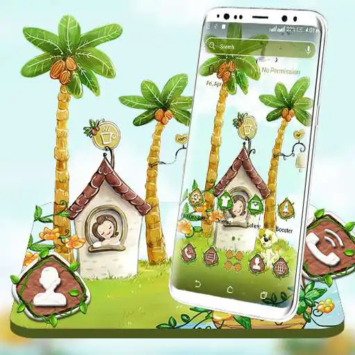 Play Home Coconut Tree Theme APK