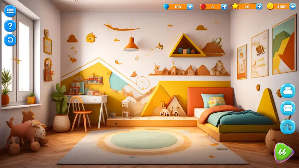 Play Home Design Decorating Games as an online game Home Design Decorating Games with UptoPlay