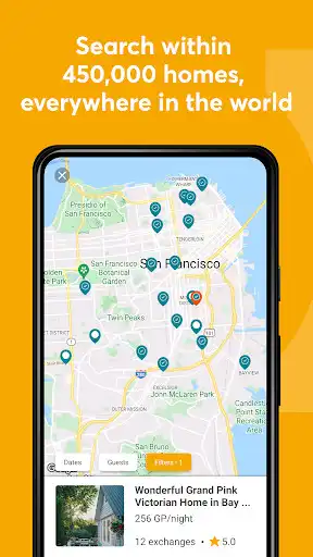 Play HomeExchange - House Swapping as an online game HomeExchange - House Swapping with UptoPlay