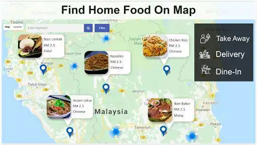 Play Home Food - Nearby Food For Takeaway and Delivery as an online game Home Food - Nearby Food For Takeaway and Delivery with UptoPlay