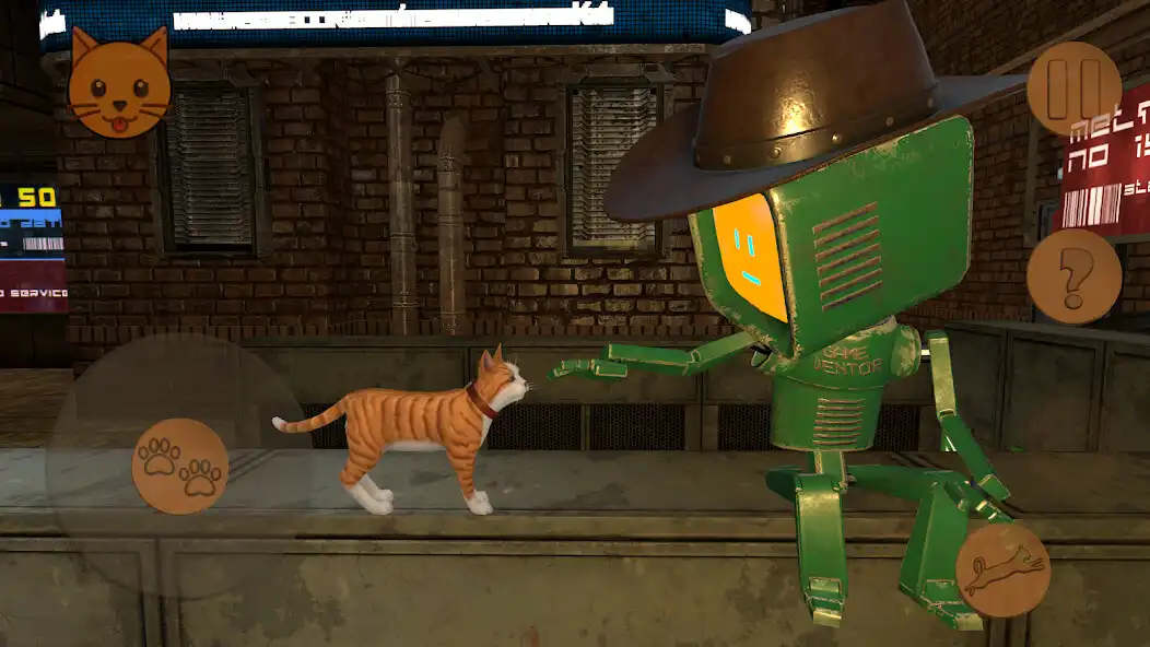 Play Homeless Cat Simulator as an online game Homeless Cat Simulator with UptoPlay