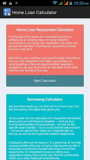 Play HomeLoan Calculator  and enjoy HomeLoan Calculator with UptoPlay