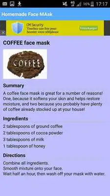 Play Homemade Face Mask Play Homemade Face Mask