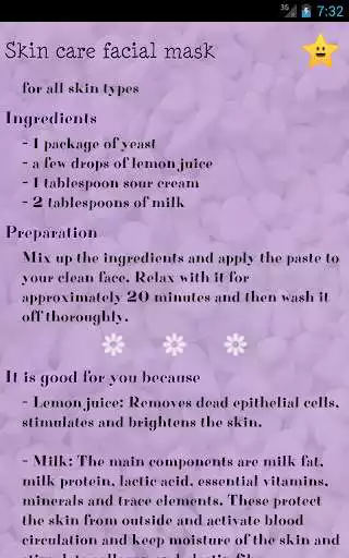 Play Homemade Facial Masks as an online game Homemade Facial Masks with UptoPlay