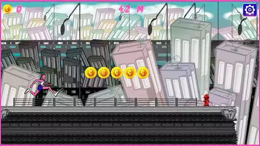Play Homem Chiclete - Infinity Run as an online game Homem Chiclete - Infinity Run with UptoPlay