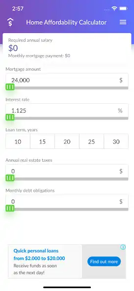 Play Home Mortgage Affordability  and enjoy Home Mortgage Affordability with UptoPlay