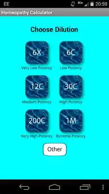 Play Homeopathy Calculator