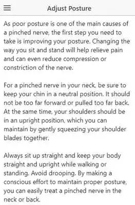 Play Home Remedies for a Pinched Nerve
