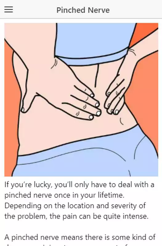 Play Home Remedies for a Pinched Nerve
