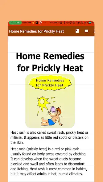 Play Home Remedies for Prickly Heat as an online game Home Remedies for Prickly Heat with UptoPlay