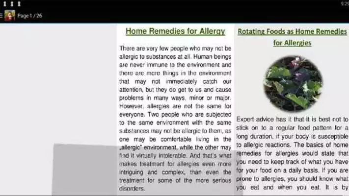 Play Home Remedy for Allergy