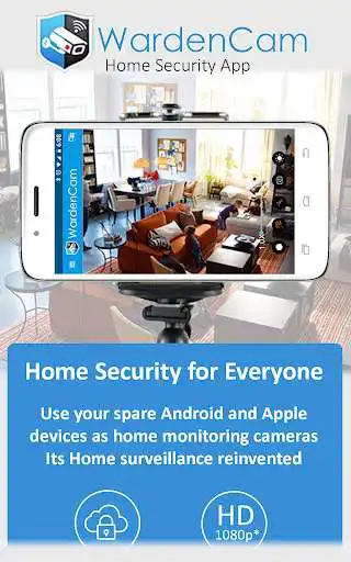 Play Home Security Camera WardenCam - reuse old phones  and enjoy Home Security Camera WardenCam - reuse old phones with UptoPlay