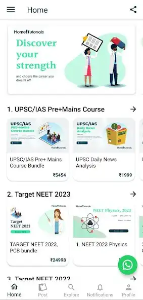Play Home Tutorials: NEET, IIT-JEE  and enjoy Home Tutorials: NEET, IIT-JEE with UptoPlay