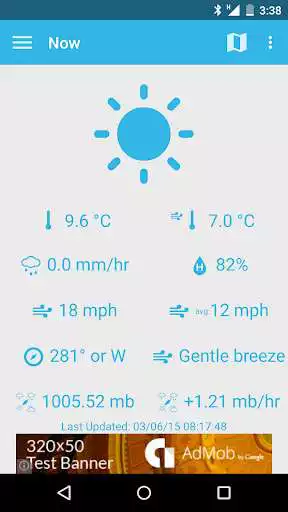 Play APK Home Weather Station - Cumulus  and enjoy Home Weather Station - Cumulus with UptoPlay com.gmail.theocapps.homeweather