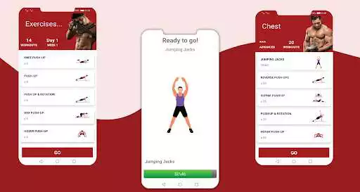 Play Home Workout - Body Fitness Exercises as an online game Home Workout - Body Fitness Exercises with UptoPlay