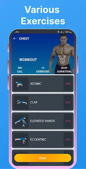 Play Home Workout: Get in Shape as an online game Home Workout: Get in Shape with UptoPlay