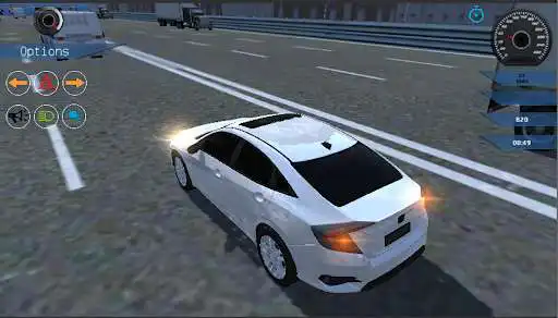 Play Honda Civic Drive Car Game as an online game Honda Civic Drive Car Game with UptoPlay