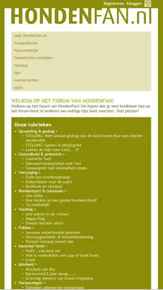 Play HondenFan.nl as an online game HondenFan.nl with UptoPlay