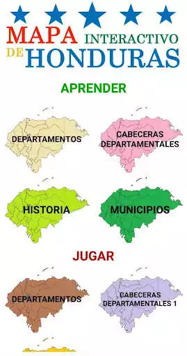 Play Honduras Mapa Interactivo as an online game Honduras Mapa Interactivo with UptoPlay