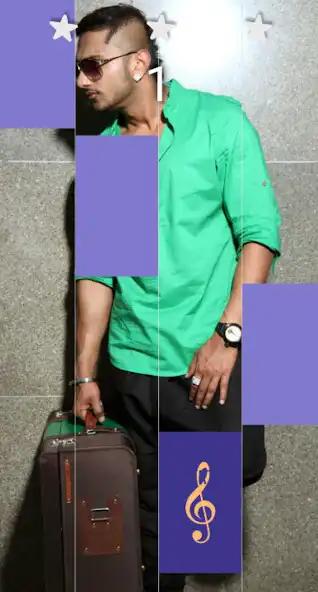 Play Honey Singh Piano Game as an online game Honey Singh Piano Game with UptoPlay
