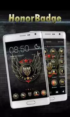 Play Honor Badge V Launcher Theme