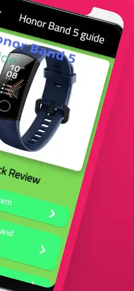 Play Honor band 5 guide as an online game Honor band 5 guide with UptoPlay