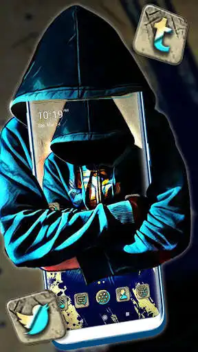 Play Hoody Man Launcher Theme  and enjoy Hoody Man Launcher Theme with UptoPlay