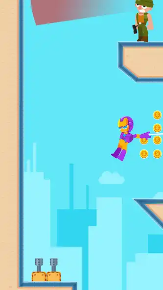 Play Hook Hero: Shoot Em All as an online game Hook Hero: Shoot Em All with UptoPlay