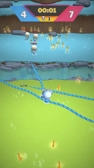 Play Hook.io - Pull The Enemy as an online game Hook.io - Pull The Enemy with UptoPlay