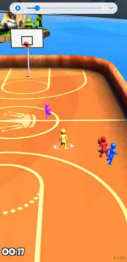 Play Hoop.io as an online game Hoop.io with UptoPlay
