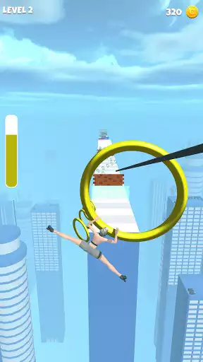 Play Hoop Runner as an online game Hoop Runner with UptoPlay