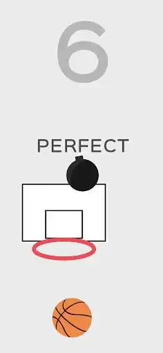 Play Hoop Shot 2D as an online game Hoop Shot 2D with UptoPlay