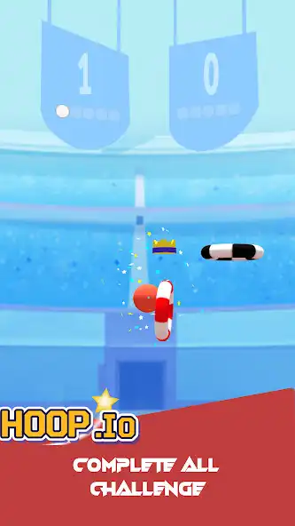 Play Hoop Stars IO as an online game Hoop Stars IO with UptoPlay