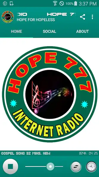 Play Hope 777 Radio as an online game Hope 777 Radio with UptoPlay