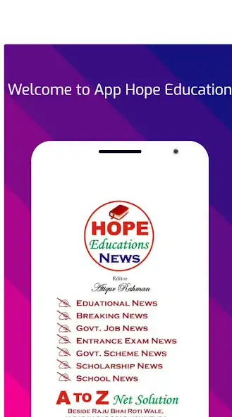 Play Hope Education News  and enjoy Hope Education News with UptoPlay