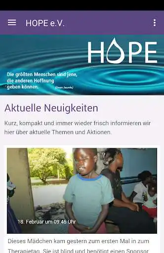 Play HOPE e.V.  and enjoy HOPE e.V. with UptoPlay