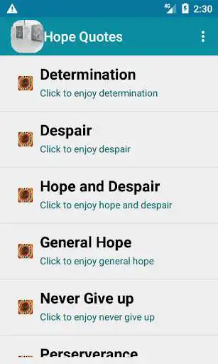 Play Hope Quotes as an online game Hope Quotes with UptoPlay