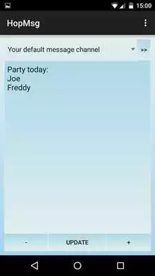 Play HopMsg